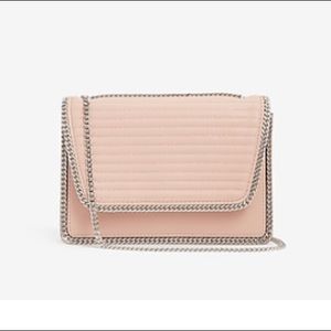New Express chain detail quilted purse-